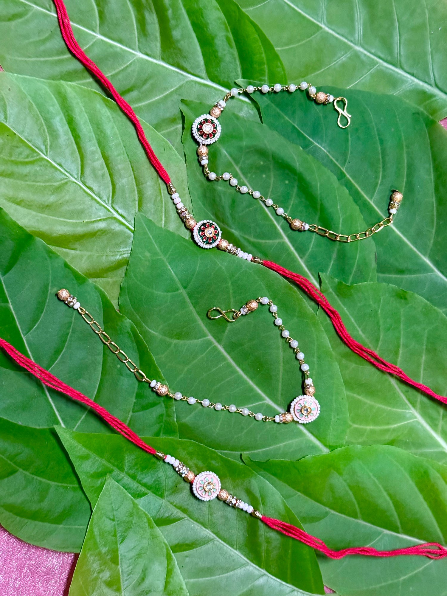 Royal Kundan Rakhi Sets⭐️